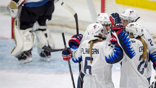 US women open Four Nations defense with 5-1 win over Finland